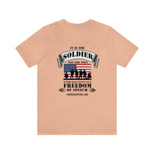 Load image into Gallery viewer, Soldier, Not The Poet Unisex Tee