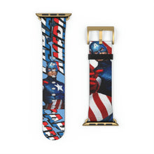 Load image into Gallery viewer, Captain America Apple Watch Band