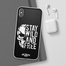 Load image into Gallery viewer, Stay Wild and Free Flexi Phone Case