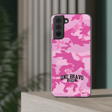 Load image into Gallery viewer, One Bravo Pink Camo Flexi Phone Case