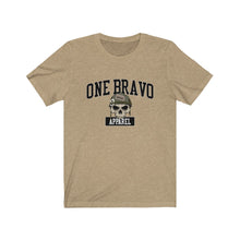 Load image into Gallery viewer, One Bravo Skull Unisex Jersey Short Sleeve Tee