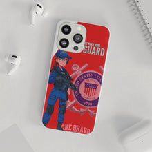 Load image into Gallery viewer, United States Coast Guard Flexi Phone Case