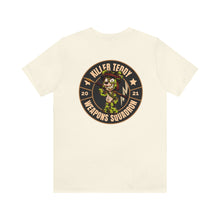 Load image into Gallery viewer, Killer Teddy Weapons Squadron Unisex Tee
