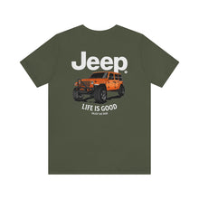 Load image into Gallery viewer, Jeep- Life Is Good Unisex Tee