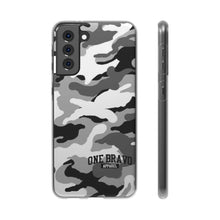 Load image into Gallery viewer, One Bravo Snow Camo Flexi Phone Case