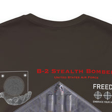 Load image into Gallery viewer, B-2 Stealth Bomber Aircraft Unisex Tee