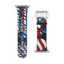 Load image into Gallery viewer, Captain America Apple Watch Band