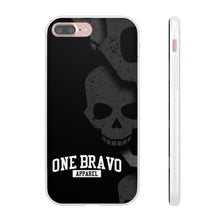 Load image into Gallery viewer, One Bravo Skull #2 Flexi Phone Case