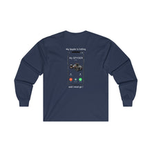 Load image into Gallery viewer, My Spyder Is Calling Unisex Long Sleeve Tee