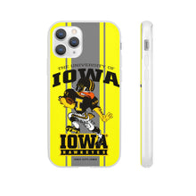 Load image into Gallery viewer, Iowa University Football #2 Flexi Phone Case