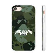 Load image into Gallery viewer, One Bravo Skull #3 Flexi Phone Case