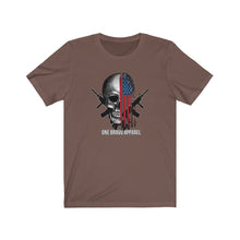 Load image into Gallery viewer, Skull and Flag Unisex Tee