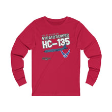 Load image into Gallery viewer, KC-135 Aircraft Unisex Long Sleeve Tee