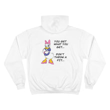 Load image into Gallery viewer, One Bravo Daisy Duck Don't Throw A Fit Hoodie