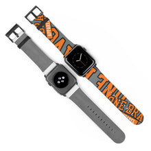 Load image into Gallery viewer, Orange One Bravo Logo Apple Watch Band
