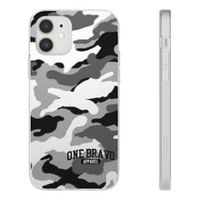 Load image into Gallery viewer, One Bravo Snow Camo Flexi Phone Case