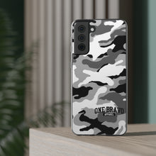 Load image into Gallery viewer, One Bravo Snow Camo Flexi Phone Case