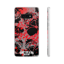Load image into Gallery viewer, One Bravo Skull Flexi Phone Case