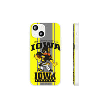 Load image into Gallery viewer, Iowa University Football #2 Flexi Phone Case
