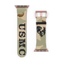 Load image into Gallery viewer, U S Marine Corps Apple Watch Band