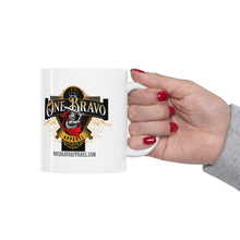 Load image into Gallery viewer, One Bravo Knight Logo #3 Ceramic Mug 11oz