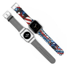 Load image into Gallery viewer, Captain America Apple Watch Band