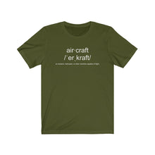 Load image into Gallery viewer, Aircraft Definition Unisex Tee