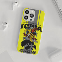 Load image into Gallery viewer, Iowa University Football Flexi Phone Case