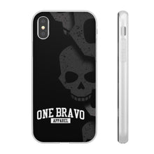 Load image into Gallery viewer, One Bravo Skull #2 Flexi Phone Case