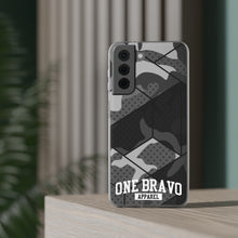 Load image into Gallery viewer, One Bravo Black Camo Flexi Phone Case