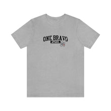Load image into Gallery viewer, One Bravo Dog Tag Unisex Tee