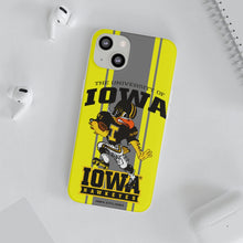 Load image into Gallery viewer, Iowa University Football #2 Flexi Phone Case