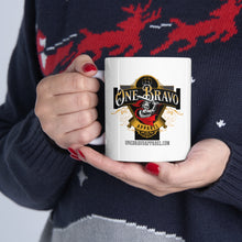 Load image into Gallery viewer, One Bravo Knight Logo #3 Ceramic Mug 11oz