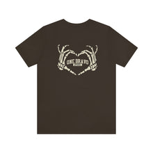 Load image into Gallery viewer, Skeleton Hand Heart Unisex Tee