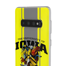 Load image into Gallery viewer, Iowa University Football Flexi Phone Case