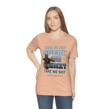 Load image into Gallery viewer, Hear No Shit, Take No Shit, Speak No Shit Unisex Tee