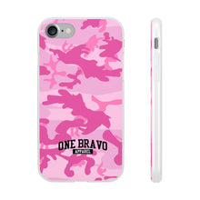 Load image into Gallery viewer, One Bravo Pink Camo Flexi Phone Case