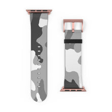 Load image into Gallery viewer, Snow Camo Apple Watch Band