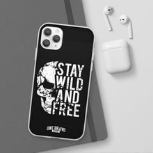 Load image into Gallery viewer, Stay Wild and Free Flexi Phone Case