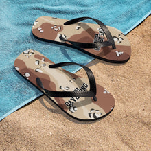Load image into Gallery viewer, One Bravo Camo Unisex Flip-Flops
