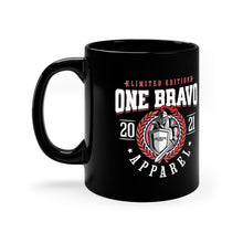 Load image into Gallery viewer, One Bravo Limited Edition #5 Ceramic Black Mug