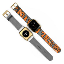 Load image into Gallery viewer, Orange One Bravo Logo Apple Watch Band