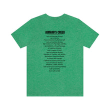 Load image into Gallery viewer, Airman Creed Unisex Tee