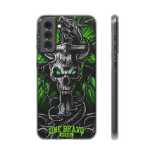 Load image into Gallery viewer, One Bravo Skeleton Samurai Flexi Phone Case