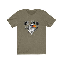 Load image into Gallery viewer, One Bravo Eagle Unisex Jersey Short Sleeve Tee
