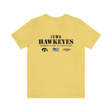 Load image into Gallery viewer, IA Hawkeyes Unisex Tee