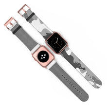 Load image into Gallery viewer, Snow Camo Apple Watch Band
