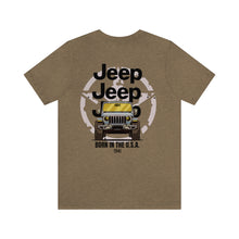 Load image into Gallery viewer, Jeep- Born In The U.S.A. Unisex Tee