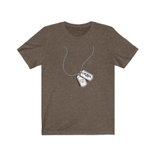 Load image into Gallery viewer, One Bravo Dog Tag Unisex Tee
