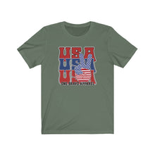 Load image into Gallery viewer, USA Peace Unisex Tee